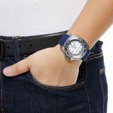 Tommy Hilfiger Windsurf White Dial Blue Rubber Strap Watch for Men - 1791113 Authentic Buy Shop Now