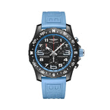 Breitling Endurance Pro Black Dial Light Blue Rubber Strap Watch for Men - X82310281B1S1 Authentic Buy Shop Now