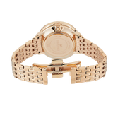 Swarovski Crystalline Chic Analog Black Dial Rose Gold Steel Strap Watch for Women - 5544587 Authentic Buy Shop Now