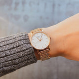 Tissot T Classic Everytime Small White Dial Rose Gold Mesh Bracelet Watch For Women - T109.210.33.031.00 Authentic Buy Shop Now