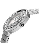 Swarovski Lovely Crystal Mother of Pearl Dial Silver Steel Strap Watch for Women - 1160307 Authentic Buy Shop Now