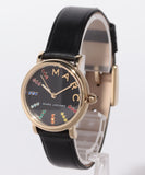 Marc Jacobs Roxy Black Dial Black Leather Strap Watch for Women - MJ1592 Authentic Buy Shop Now