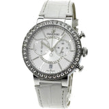 Swarovski Citra Sphere Chronograph White Dial White Leather Strap Watch for Women - 5027127 Authentic Buy Shop Now