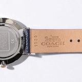 Coach Perry White Dial Blue Leather Strap Watch for Women - 14503156 Authentic Buy Shop Now