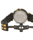 Versace V-Race Analog Quartz Black Dial Two Tone Steel Strap Watch For Men - VEBV00619 Authentic Buy Shop Now