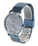 Coach Perry Blue Dial Blue Mesh Bracelet Watch for Women - 14503824 Authentic Buy Shop Now