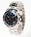 Coach Kent Chronograph Blue Dial Silver Steel Strap Watch for Men - 14602555 Authentic Buy Shop Now