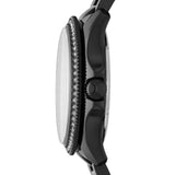 Fossil Cecile Multi Function Crystals Black Dial Black Steel Strap Watch for Women - AM4522 Authentic Buy Shop Now