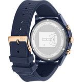 Lacoste 12.12 Blue Dial Blue Silicon Strap Watch for Men - 2011013 Authentic Buy Shop Now