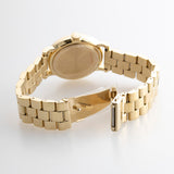 Marc Jacobs Baker Dexter Black Dial Gold Steel Strap Watch for Women - MBM3421 Authentic Buy Shop Now