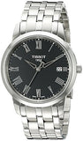 Tissot T Classic Dream Black Dial Silver Steel Strap Watch for Men - T033.410.11.053.01 Authentic Buy Shop Now