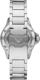 Emporio Armani Meccanico Automatic Blue Dial Silver Steel Strap Watch For Men - AR60059 Authentic Buy Shop Now