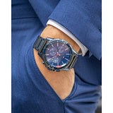 Tommy Hilfiger Mason Blue Dial Blue Steel Strap Watch for Men - 1791789 Authentic Buy Shop Now