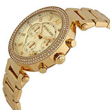 Michael Kors Parker Gold Dial Gold Steel Strap Watch for Women - MK5354 Authentic Buy Shop Now