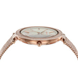 Michael Kors Darci Quartz Mother of Pearl White Dial Rose Gold Mesh Bracelet Watch For Women - MK4519 Authentic Buy Shop Now