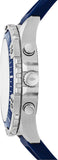 Fossil Garrett Chronograph Blue Dial Blue Rubber Strap Watch for Men - FS5709 Authentic Buy Shop Now