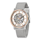 Maserati Epoca Automatic White Dial Silver Mesh Bracelet Watch For Men - R8823118001 Authentic Buy Shop Now