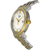 Tissot T Classic Bridgeport Silver Dial Two Tone Mesh Bracelet Watch For Men - T097.410.22.038.00 Authentic Buy Shop Now