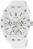 Guess Phoenix Multifunction White Dial White Rubber Strap Watch for Men - GW0203G2 Authentic Buy Shop Now