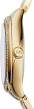 Michael Kors Byrn Quartz Gold Dial Gold Steel Strap Watch For Women - MK6134 Authentic Buy Shop Now