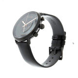 Calvin Klein High Noon Black Dial Black Leather Strap Watch for Men - K8M274CB Authentic Buy Shop Now