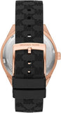 Michael Kors Jessa Quartz Black Dial Black Silicone Strap Watch For Women - MK7266 Authentic Buy Shop Now