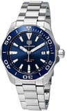 Tag Heuer Aquaracer Blue Dial Quartz Silver Steel Strap Watch for Men - WAY111C.BA0928 Authentic Buy Shop Now