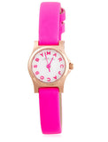 Marc Jacobs Henry White Dial Pink Leather Strap Watch for Women - MBM1237 Authentic Buy Shop Now