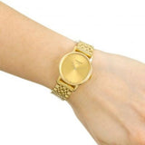 Tissot T Classic Everytime Desire Small Gold Dial Gold Mesh Bracelet Watch For Women - T109.210.33.021.00 Authentic Buy Shop Now