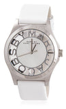Marc Jacobs Henry Skeleton White Dial White Leather Strap Watch for Women - MBM1241 Authentic Buy Shop Now