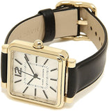 Marc Jacobs Vic Silver Dial Black Leather Strap Watch for Women - MJ1437 Authentic Buy Shop Now