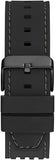 Guess Phoenix Analog Black Dial Black Silicone Strap Watch For Men- GW0499G7 Authentic Buy Shop Now