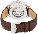 Fossil Townsman Automatic White Dial Brown Leather Strap Watch for Men - ME3064 Authentic Buy Shop Now