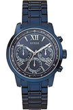 Guess Chronograph Multifunction Blue Dial Blue Steel Strap Watch For Women - W0330L6 Authentic Buy Shop Now