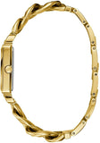 Guess Vanity Gold Dial Gold Steel Strap Watch for Women - W1029L2 Authentic Buy Shop Now