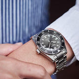 Seiko Prospex 1965 Modern Re Interpretation Automatic Black Dial Silver Steel Strap Watch For Men - SPB143J1 Authentic Buy Shop Now
