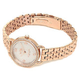 Coach Delancey Mother of Pearl White Dial Rose Gold Steel Strap Watch for Women - 14502479 Authentic Buy Shop Now
