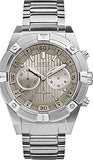 Guess Jolt Chronograph Grey Dial Silver Steel Strap Watch for Men - W0377G1 Authentic Buy Shop Now