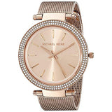 Michael Kors Darci Rose Gold Dial Rose Gold Mesh Bracelet Watch for Women - MK3369 Authentic Buy Shop Now