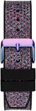 Guess Multifunction Analog Purple Dial Black Rubber Strap Watch For Women - GW0620L4 Authentic Buy Shop Now