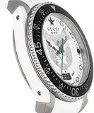 Gucci Dive Tiger White Dial White Rubber Strap Watch For Men - YA136329 Authentic Buy Shop Now