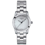 Tissot T Wave Diamonds White Dial Silver Steel Strap Watch For Women - T112.210.11.036.00 Authentic Buy Shop Now