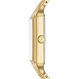 Fossil Raquel Three Hand Date White Dial Gold Steel Strap Watch For Women - ES5220 Authentic Buy Shop Now