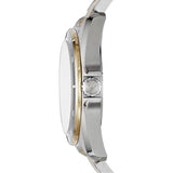 Emporio Armani Quartz Black Dial Two Tone Steel Strap Watch For Men - AR80017 Authentic Buy Shop Now