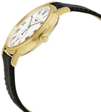 Longines Presence 25.5mm Automatic White Dial Black Leather Strap Watch for Women - L4.921.2.11.2 Authentic Buy Shop Now