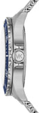 Michael Kors Everest Quartz Blue Dial Silver Mesh Bracelet Watch For Men - MK9082 Authentic Buy Shop Now