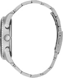 Guess Odyssey Black Dial Silver Steel Strap Watch For Men - W1107G1 Authentic Buy Shop Now