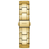 Guess Crystal Clear Analog Gold Dial Gold Steel Strap Watch for Women - GW0470L2 Authentic Buy Shop Now