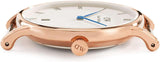 Daniel Wellington Dapper St Mawes White Dial Brown Leather Strap Watch For Women - DW00100091 Authentic Buy Shop Now