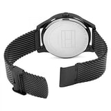 Tommy Hilfiger Damon Quartz Black Dial Black Mesh Bracelet Watch for Men - 1791420 Authentic Buy Shop Now